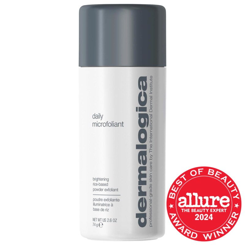 Daily Microfoliant, Salicylic Acid Powder Exfoliator for Pores, Spots & Uneven Skin Tone | Rice Enzyme + BHA | Gentle Enough for Daily Use