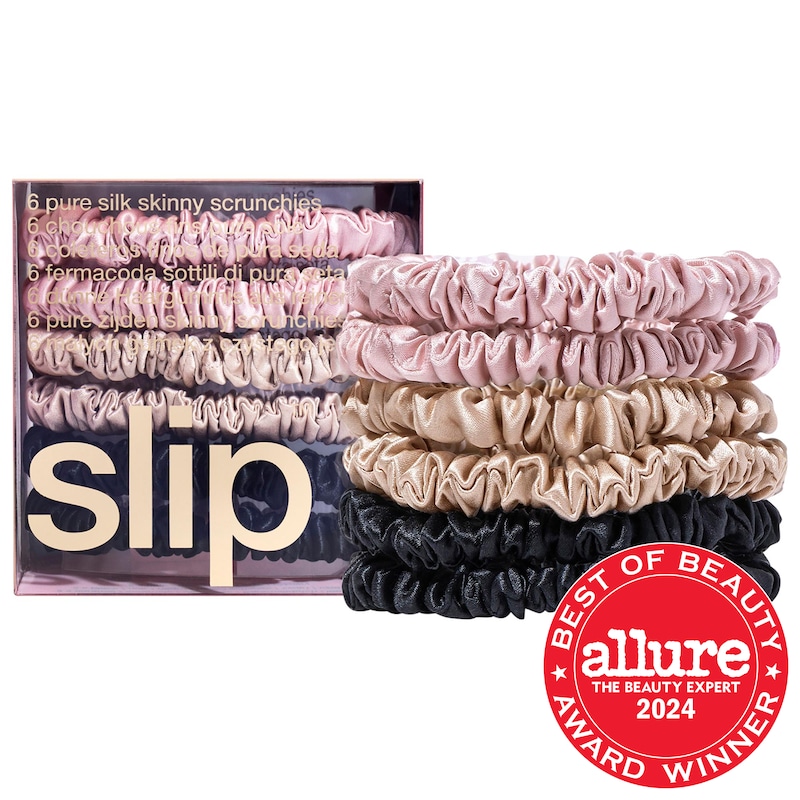Small Slipsilk™ Scrunchies - 6 pack