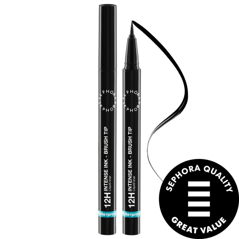 12H Intense Ink Brush Tip Liquid Liner