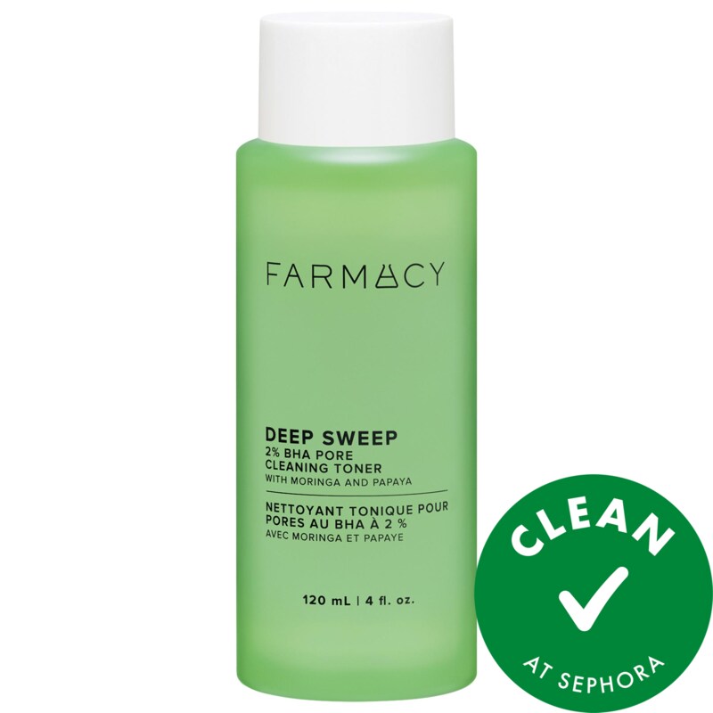 Deep Sweep 2% BHA Pore Cleaning Toner with Moringa + Papaya
