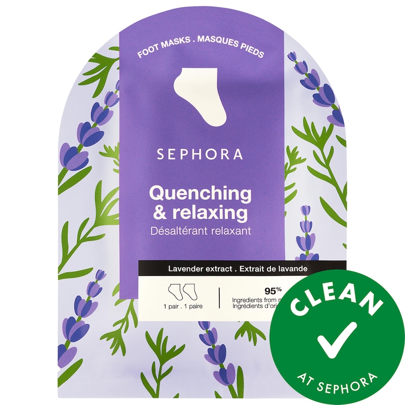 Nourishing Foot Mask in Coconut + Lavender