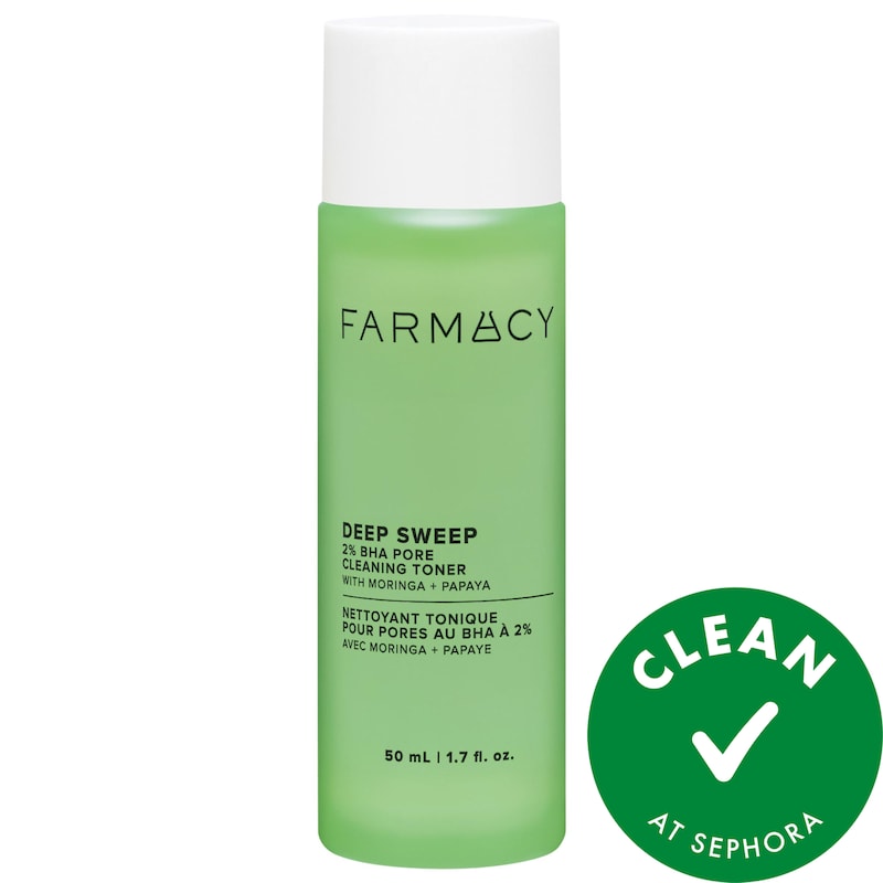 Mini Deep Sweep 2% BHA Pore Cleaning Toner with Moringa + Papaya