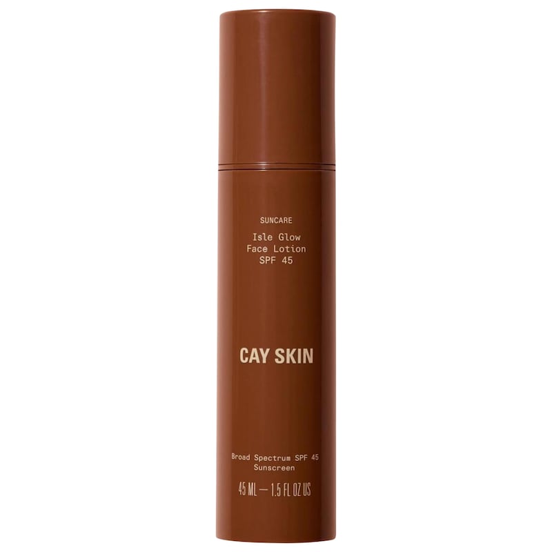 Isle Glow Face Sunscreen Moisturizer SPF 45 with Sea Moss and Niacinamide