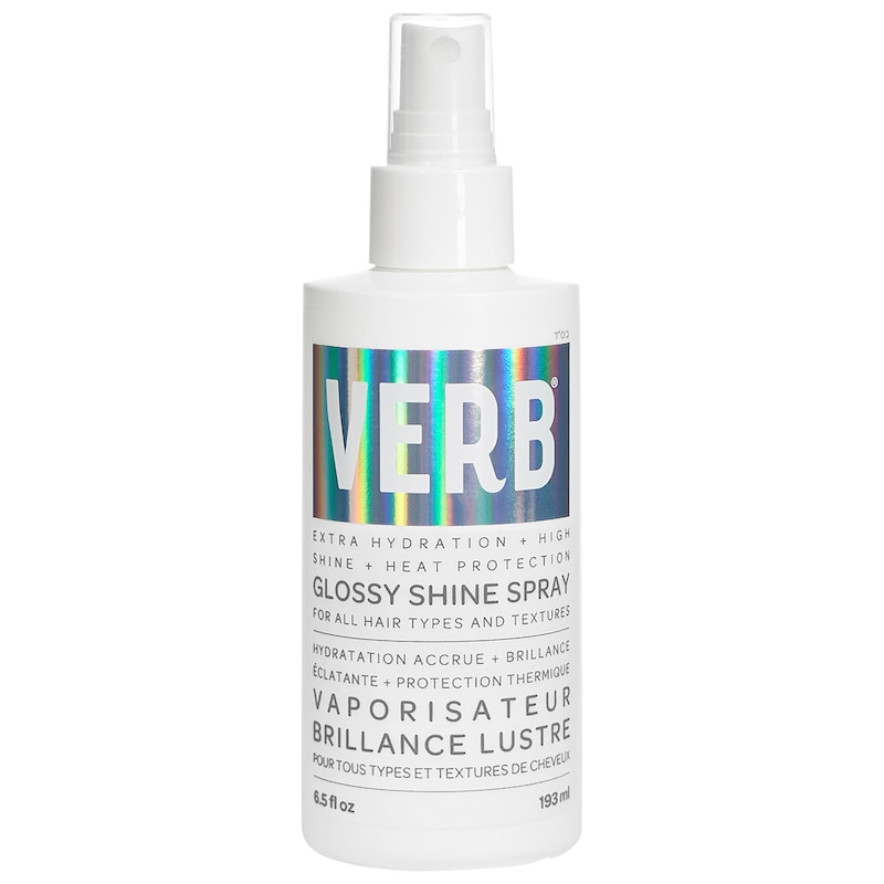 Glossy Shine Spray with Heat Protection