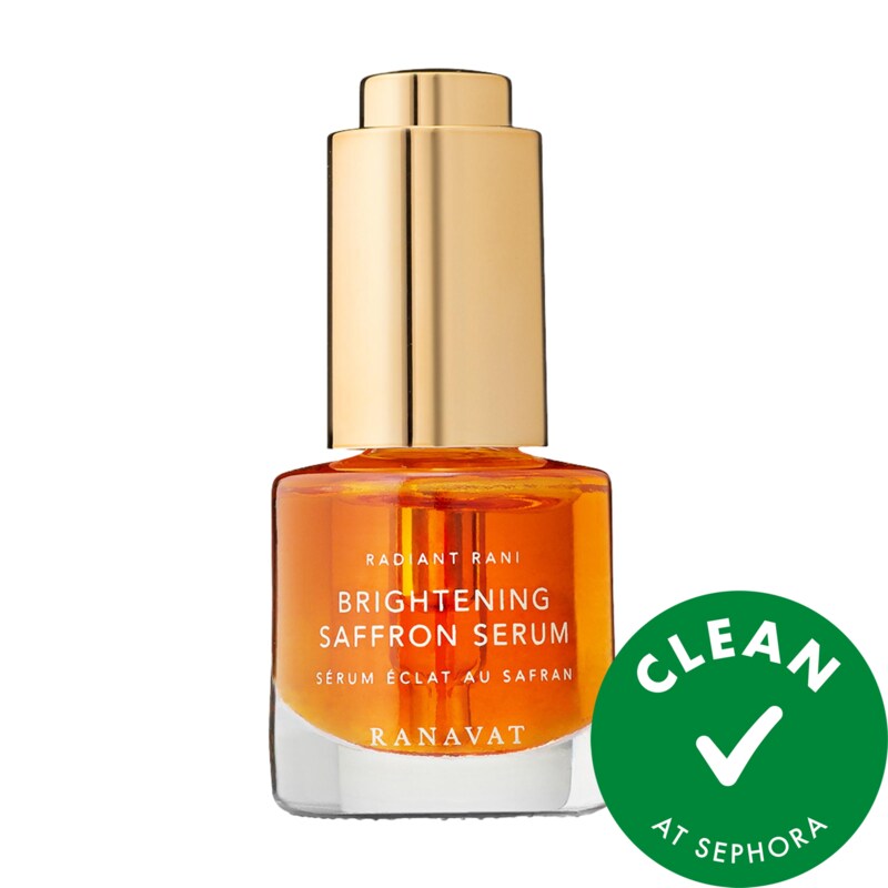 Mini Brightening Dark Spot and Anti-Aging Facial Serum with Saffron and Turmeric