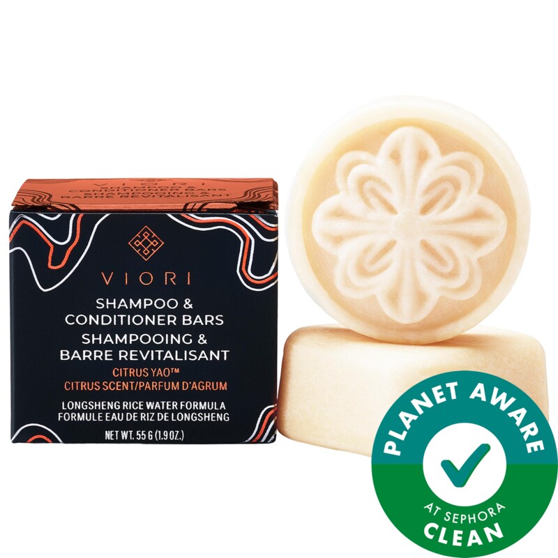 Mini Citrus Yao Shampoo & Conditioner Bar Set