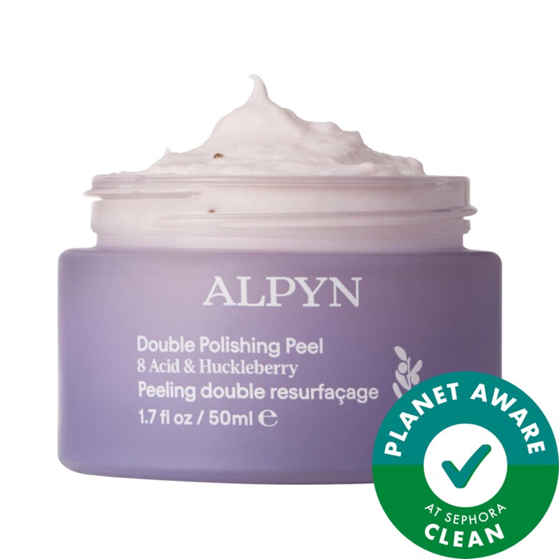 Polishing Peel & Brightening Face Mask with 8 Acids & Huckleberry