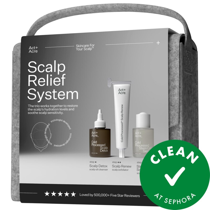 Scalp Relief System for Dandruff + Psoriasis + Eczema Gift Set