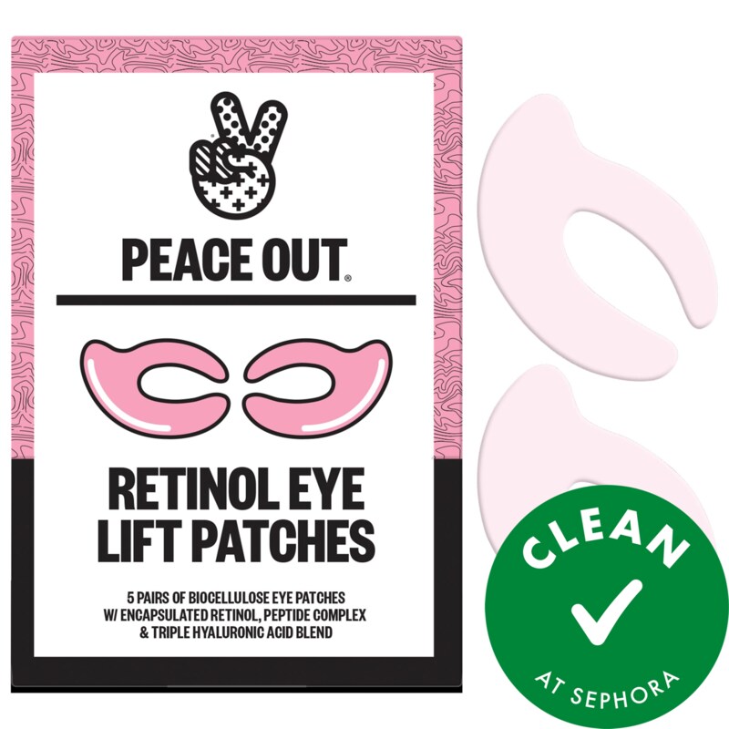 360° Eye Mask Patches With Encapsulated Retinol and Peptides For Fine Lines & Wrinkles