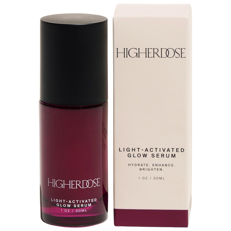 Light-Activated Glow Serum with Copper Peptides and for Red Light Therapy