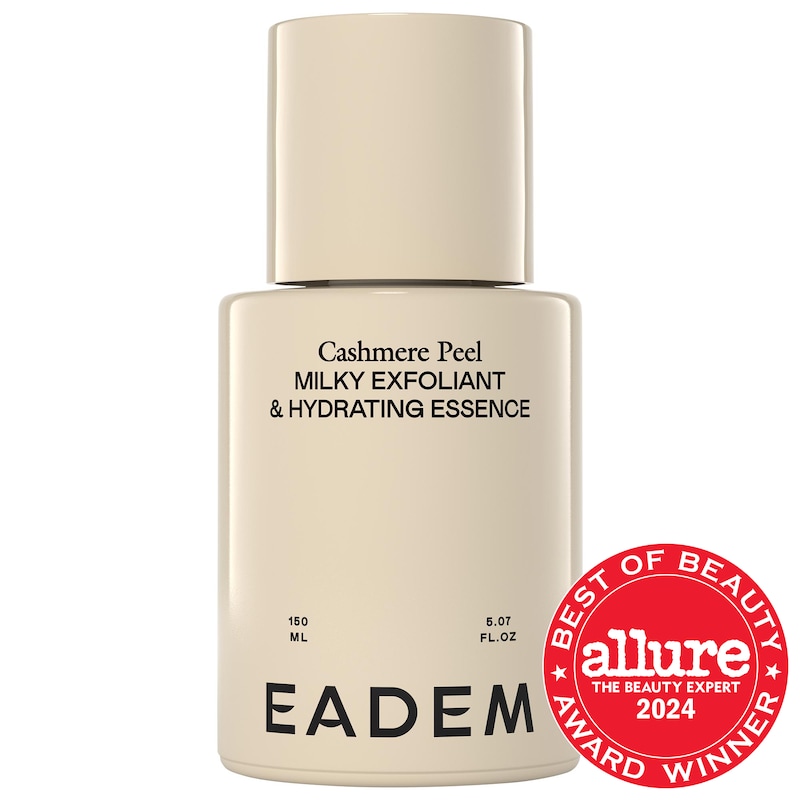 Cashmere Peel Milky Exfoliant & Hydrating Essence — Daily AHA + PHA Formula with 9% Azelaic, Lactic & Tranexamic Acids