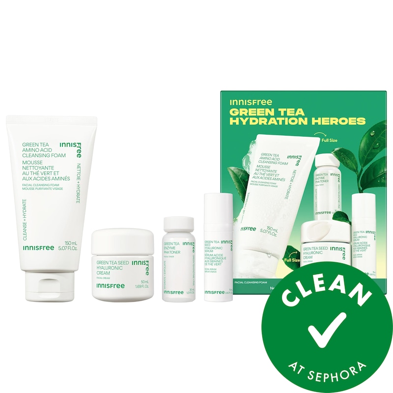 Green Tea Hydration Heroes with Hyaluronic Acid