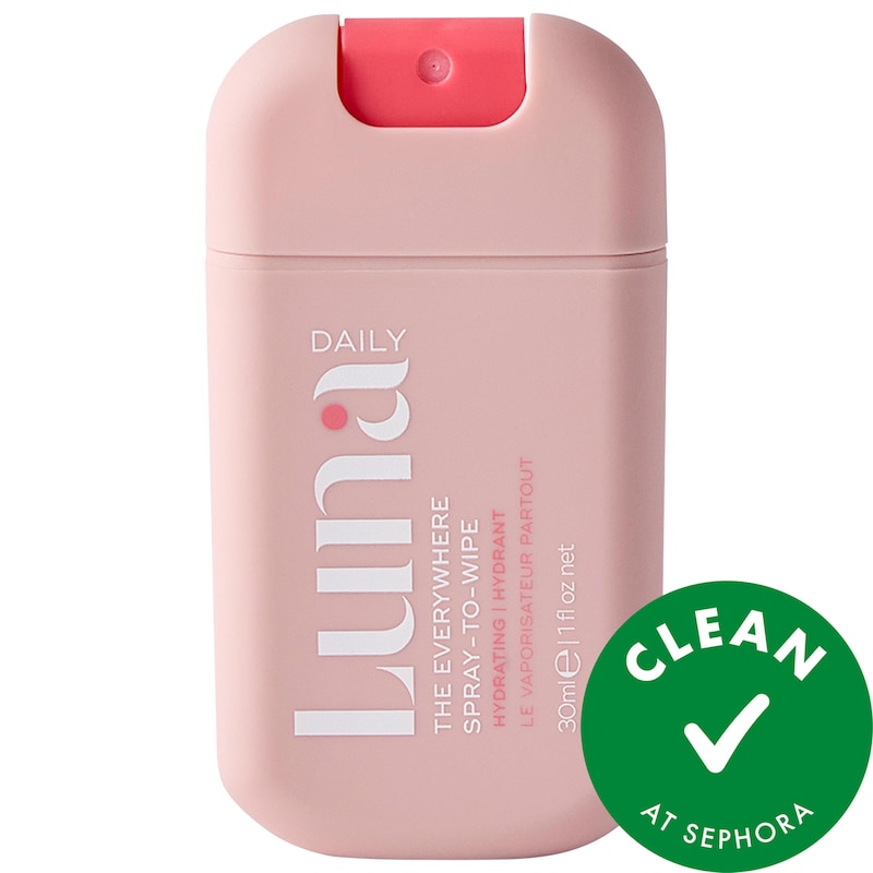 The Mini Everywhere Spray-to-Wipe - With Prebiotics + Vitamins C&E, Omegas 3 & 6 for Dry Skin