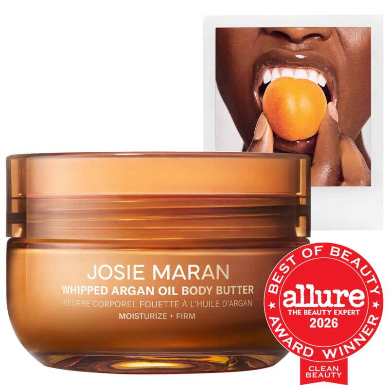 Vanilla Apricot - Whipped Argan Oil Refillable Firming Body Butter Jar