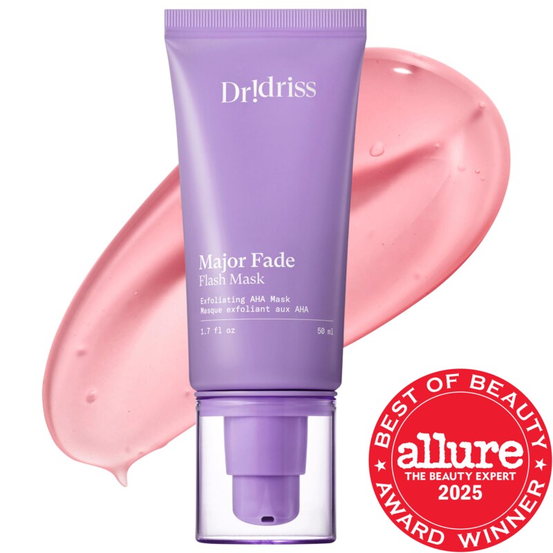 Major Fade Flash Mask with Glycolic Acid for Exfoliation and Dark Spots