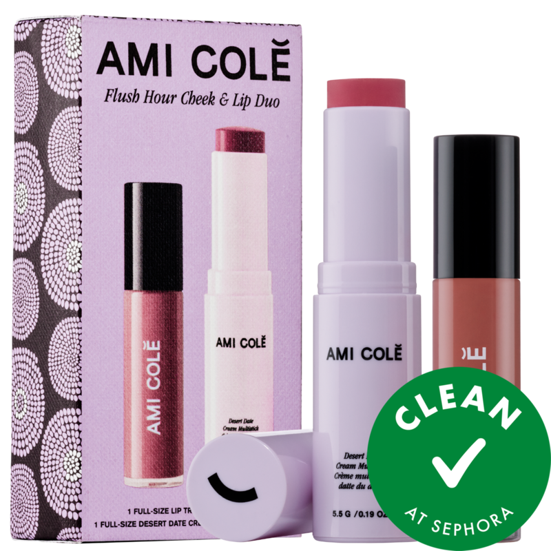 Flush Hour Cream Blush & Lip Oil Set