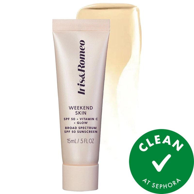 Mini Weekend Skin SPF 50 Natural Glow Tinted Sunscreen with Vitamin C + Niacinamide