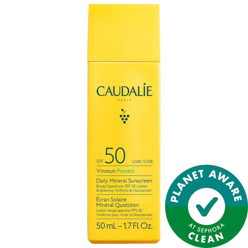 Vinosun Protect Brightening Daily Mineral Face Sunscreen SPF 50 with Niacinamide