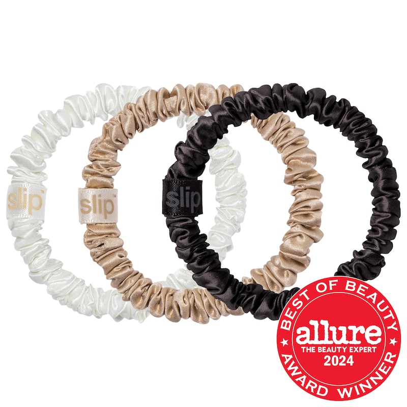 Slipsilk™ Skinny Scrunchies - 3 pack