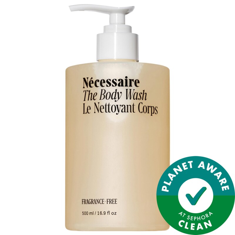 The Body Wash Fragrance-Free – Barrier Cleanse With Niacinamide, 5 Essential Ceramides + Hyaluronic Acid With Pump