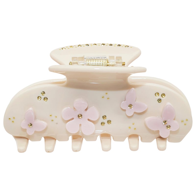 Sweetheart Hair Claw Clip in Pink Angel Food