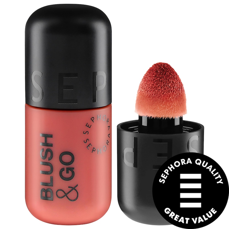 Blush & Go Longwear Matte Liquid Blush For Lip and Cheek
