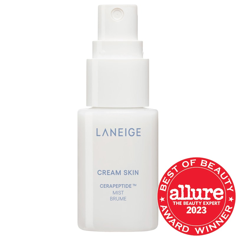 Mini Cream Skin Milky Toner Mist with Ceramides & Peptides for Nourishing Hydration