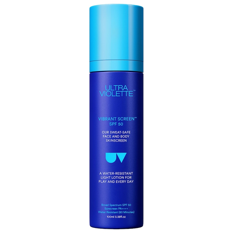 Vibrant Screen SPF 50 Water Resistant Face and Body Sunscreen