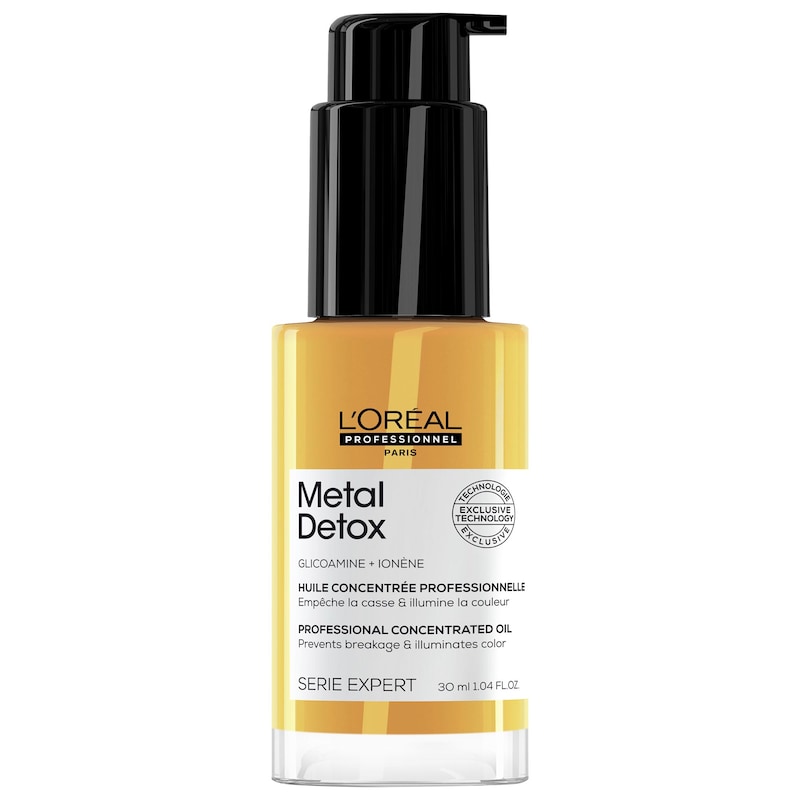 Mini Metal Detox Repair Hair Oil for Dry, Damaged Hair