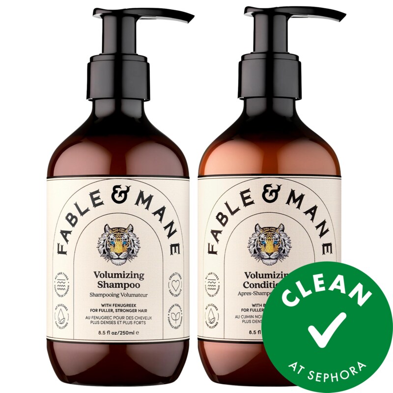Volumizing Shampoo & Conditioner for Fine, Dry, Thinning Hair
