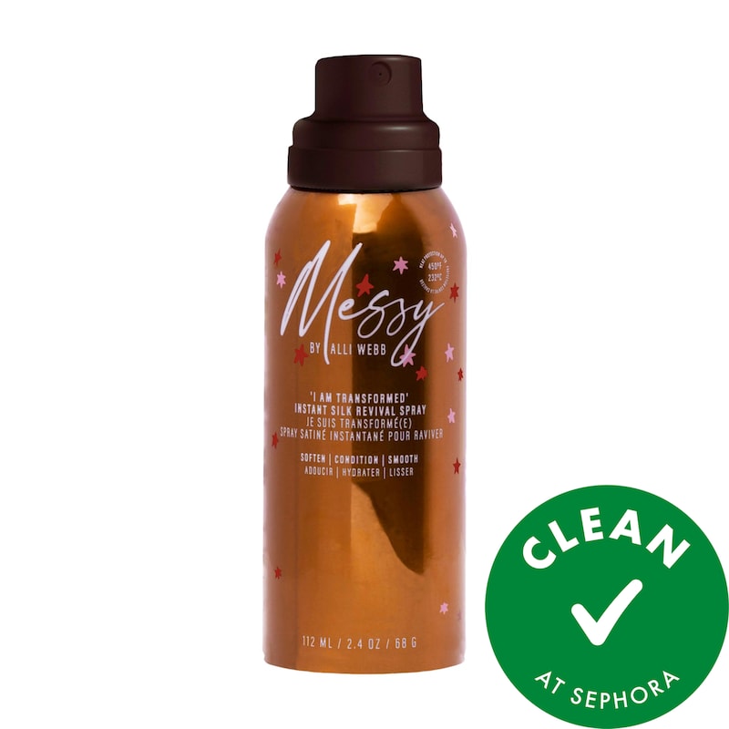 Mini Instant Silk Revival Hair Refresh Spray for Dry and Frizzy Hair