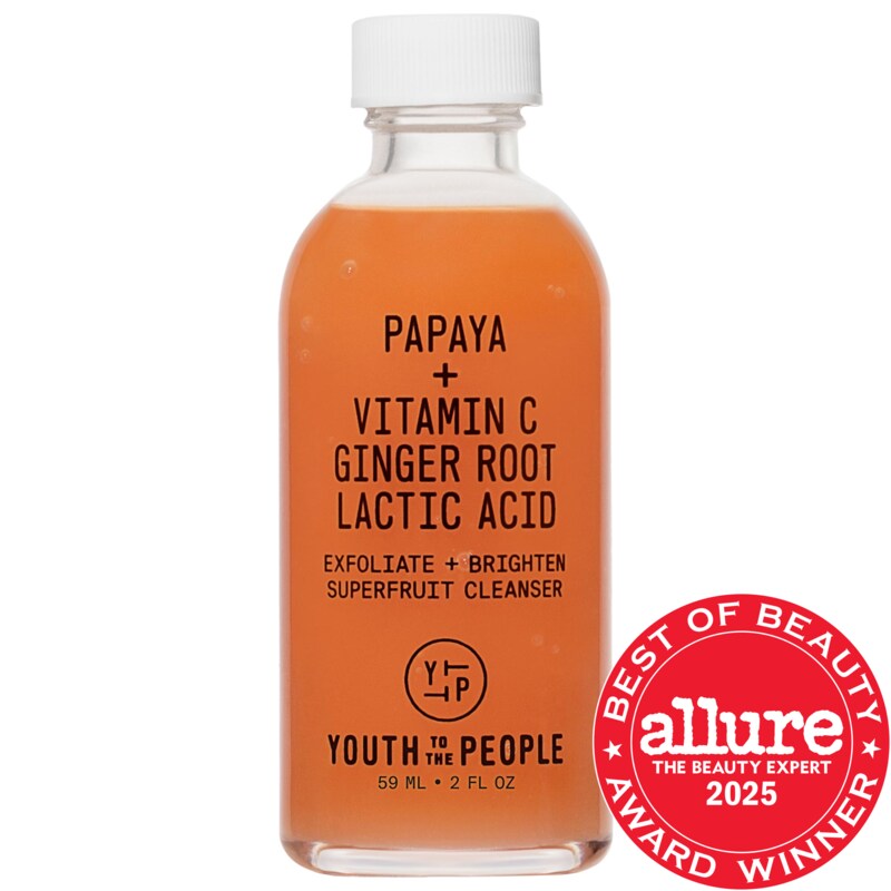 Mini Superfruit Gentle Exfoliating Cleanser with Vitamin C + Papaya