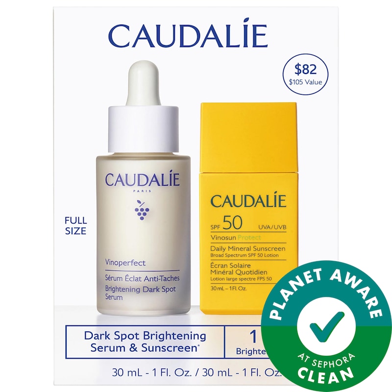 Dark Spot Brightening Serum & Sunscreen SPF 50 Set
