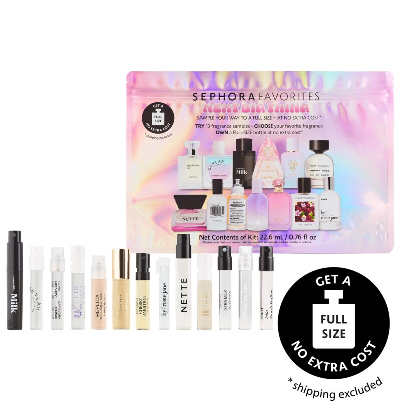 Next Big Thing Perfume Sampler Set w/ Redeemable Voucher