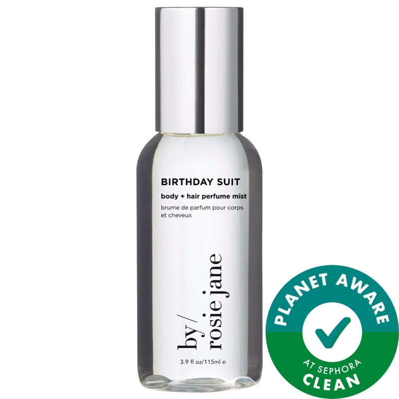 BIRTHDAY SUIT body + hair perfume mist with sweet musk