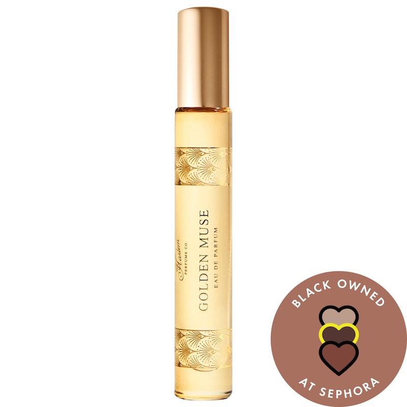 Golden Muse Eau de Parfum Travel Spray with Vanilla and Coconut