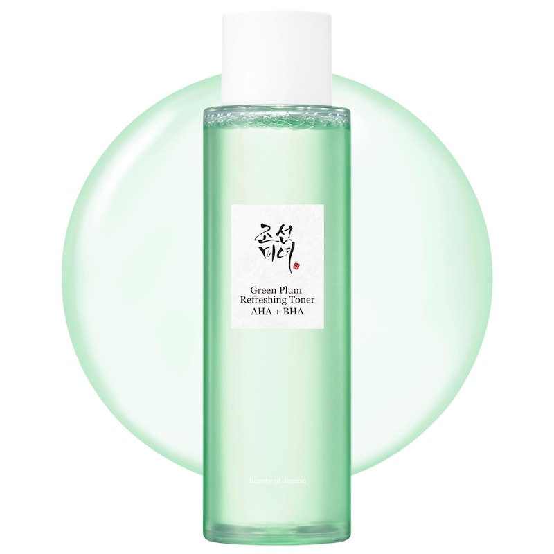 Green Plum Refreshing Toner for Gentle Exfoliating with AHA + BHA
