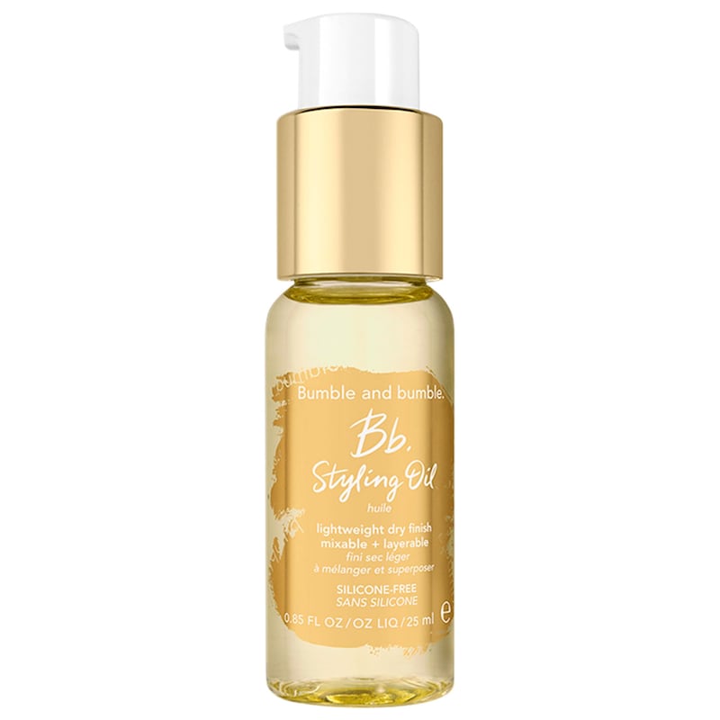 Mini Styling Oil Lightweight Hair Oil with Heat Protectant