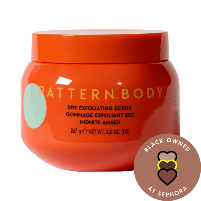 Dry Exfoliating Body Scrub with Dead Sea Salt In Midnite Amber