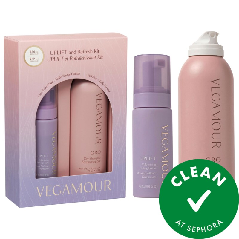 Dry Shampoo & Mini UPLIFT Volumizing Hair Foam Gift Set
