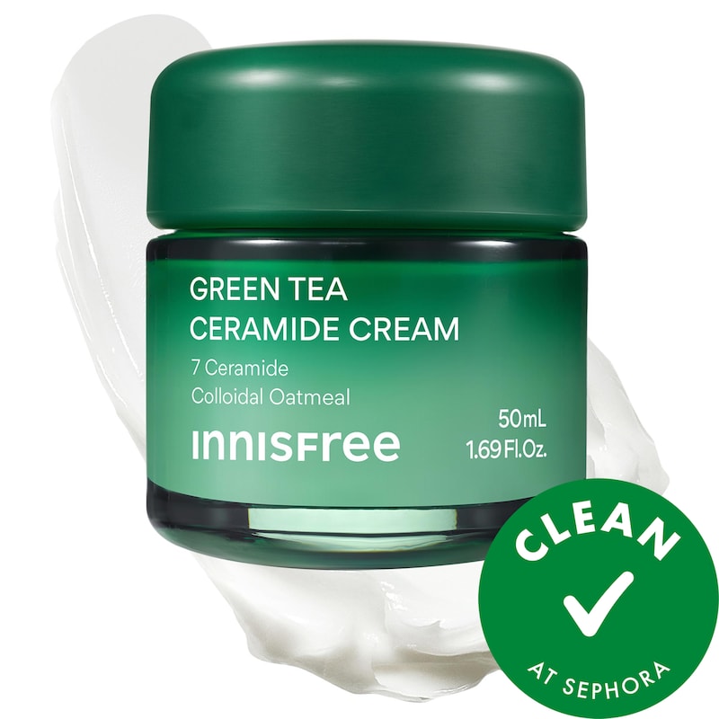 Green Tea Ceramide Cream for Redness & Barrier Repair