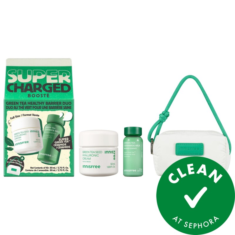 Green Tea Supercharged Set for Hydration & Skin Barrier Support