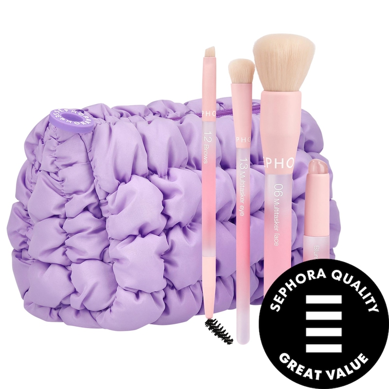 Pillow Dream Face and Eye Brush Set
