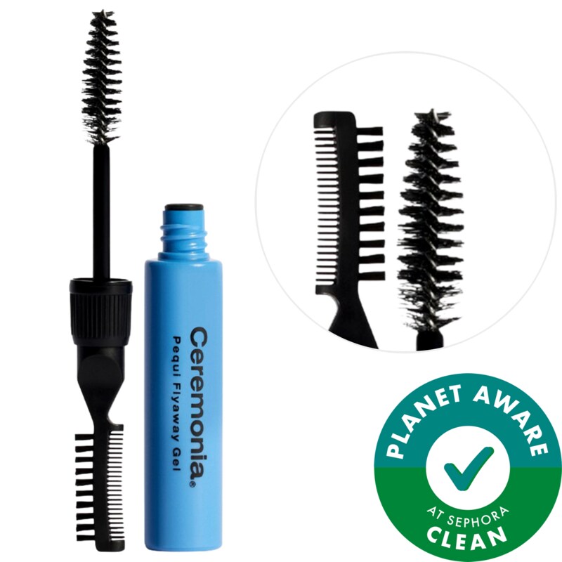 Pequi Flyaway Hair Styling Gel with Mascara Wand