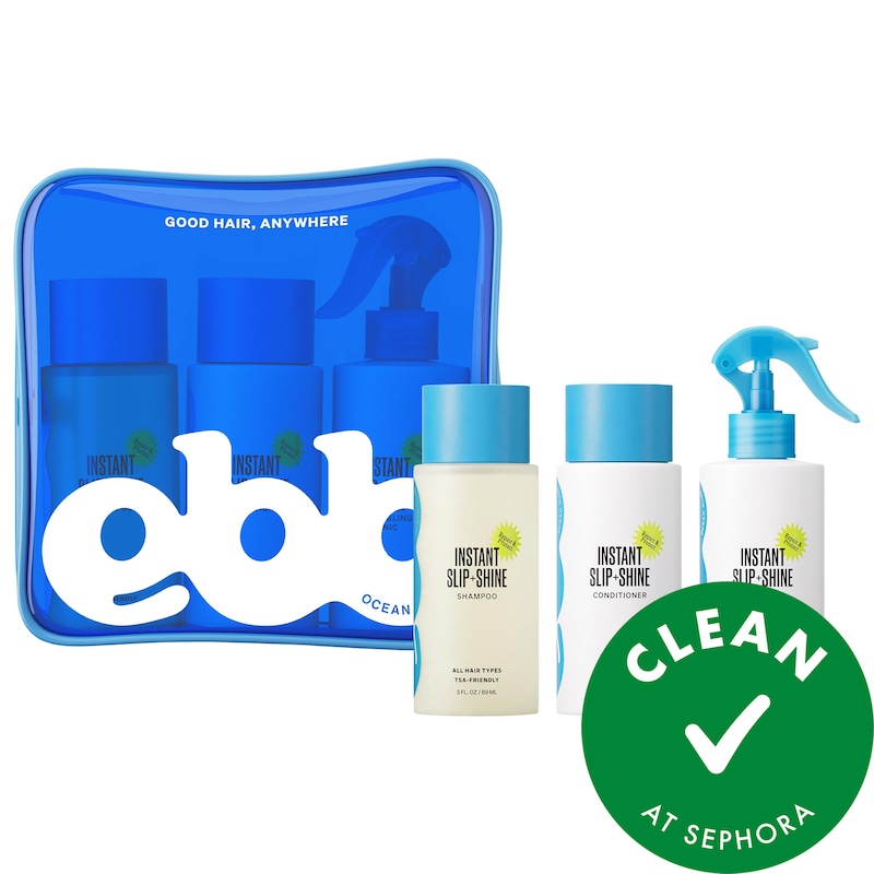 Mini Instant Slip & Shine Hydrating Hair Set