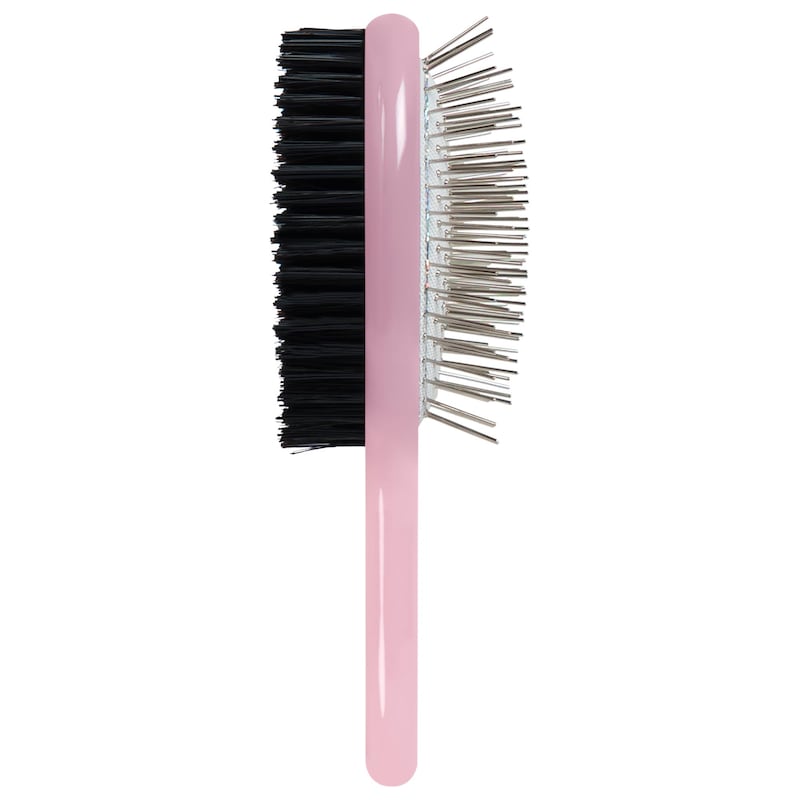 Double Take Dual Sided Detangling and Smooth Hair Brush