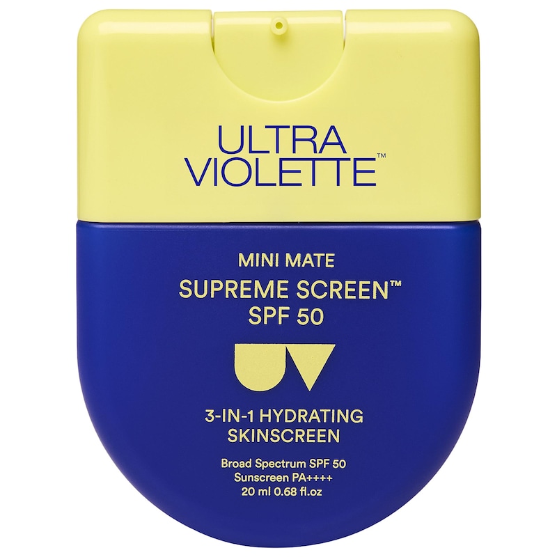 Supreme Screen SPF 50 Mini Mate Facial Sunscreen Moisturizer and Primer