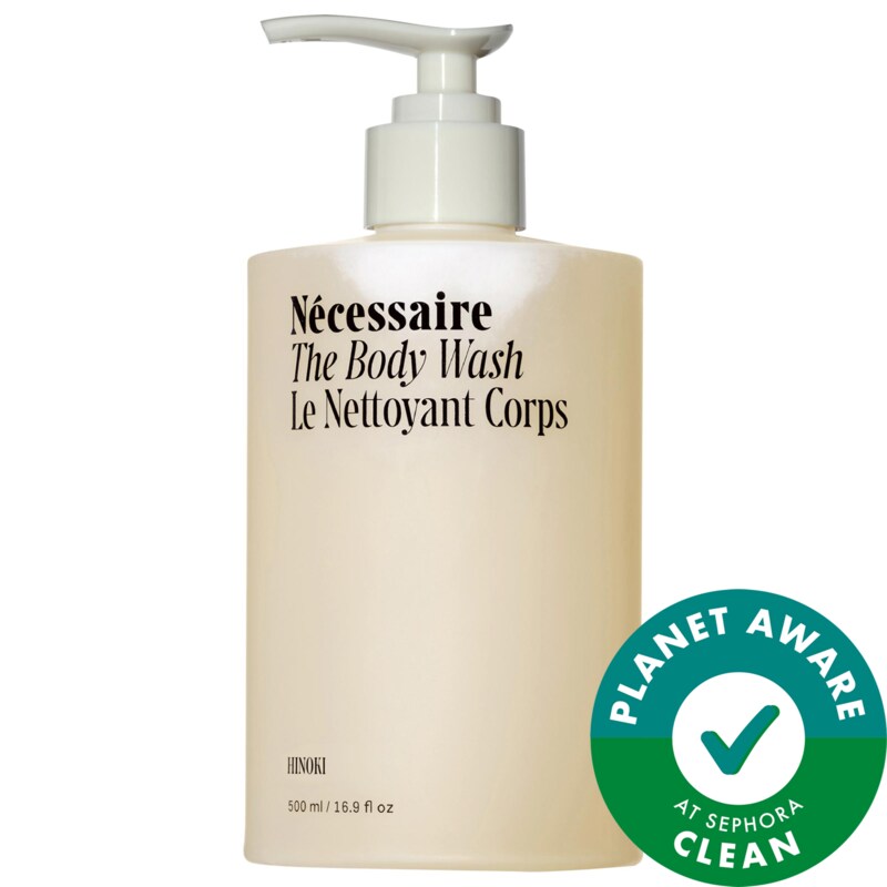 The Body Wash Hinoki - Treatment Softening Cleanse with AHA/BHA/PHA + Resveratrol With Pump