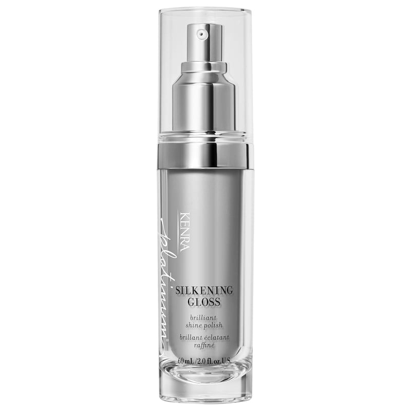 Silkening Gloss Heat Protectant Hair Shine Serum