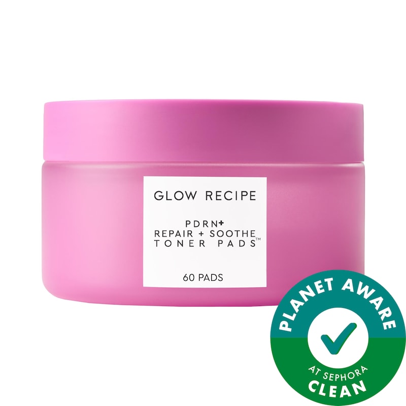 PDRN Repair + Soothe Korean Prickly Pear Toner Pads for Skin Barrier Repair